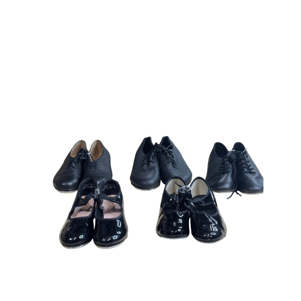Bulk lot of tap shoes sizes: 1 .5 kids, 3 kids, 5 women's, 7 women's, 8 men's